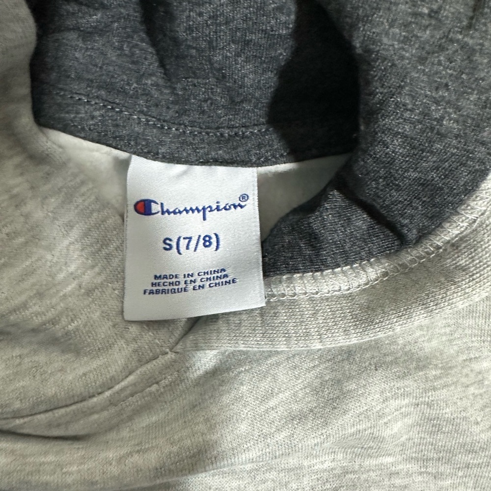 Champion Youth Gray Hoodie - Picture 5 of 5